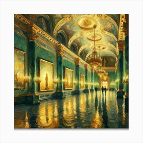 Russian Imperial Palace 1 Canvas Print