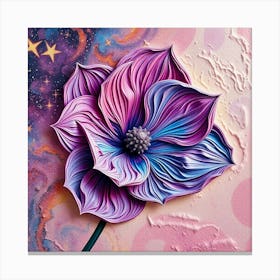 Purple Flower Canvas Print