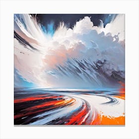 'Clouds' Canvas Print