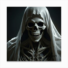 Skeleton 9 Canvas Print