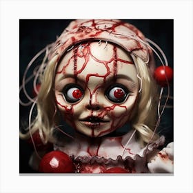 Scream Doll 1 Canvas Print