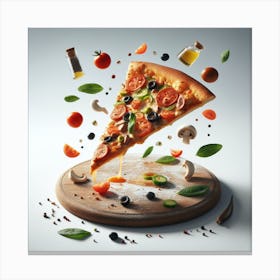 Pizza72 1 Canvas Print