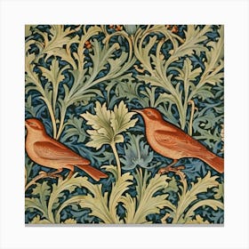 Williams Morris Birds Canvas Print