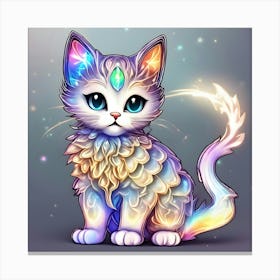 Cute Cat 7 Canvas Print