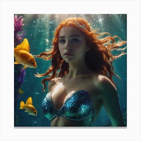 Little Mermaid 1 Canvas Print