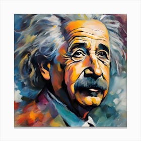 Albert Einstein  Canvas Print