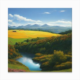 'Scotland' Canvas Print