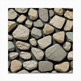 Realistic Stone Flat Surface For Background Use (70) Canvas Print