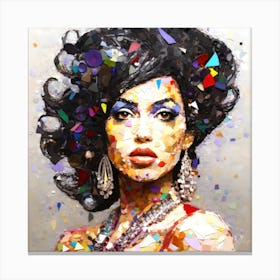 Amy Winehouse Origin - Amy Inspired 1 Canvas Print