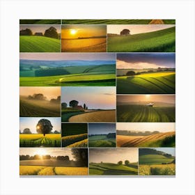 Landscapes Of England 1 Canvas Print