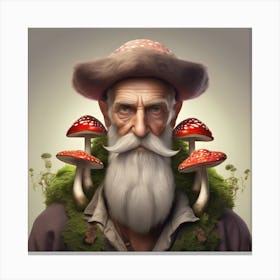 Amanita vision  Canvas Print