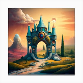 Castle In The Sky 2 Canvas Print