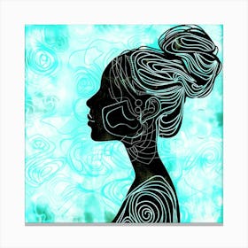Swirling Thoughts - Mind Patterns Canvas Print