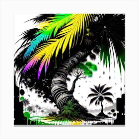 Palm Tree Canvas Print