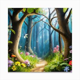 Fairy Forest Canvas Print