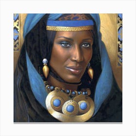 African Woman Canvas Print