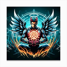 Demon 2 Canvas Print