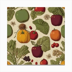 Default Default Vintage Vegan For Defferent Seasons Aestethic 2 Canvas Print