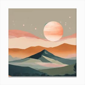 Landscape Painting 5 Canvas Print