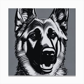 German Shepherd Canvas Print