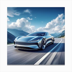 Fast Car Canvas Print