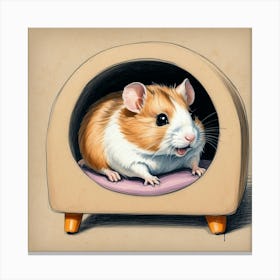 Hamster 60 Canvas Print