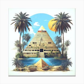 Pyramid Canvas Print