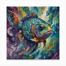 Colorful Fish 2 Canvas Print