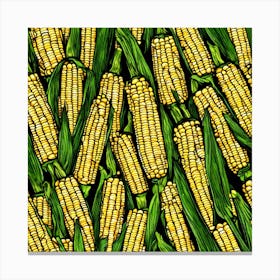 Sweetcorn As A Logo (84) Canvas Print