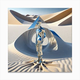 Sand Sculpture 29 Canvas Print