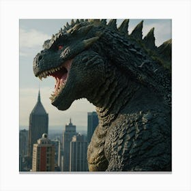 Leonardo Kino Xl Godzilla 3 Leinwandbild