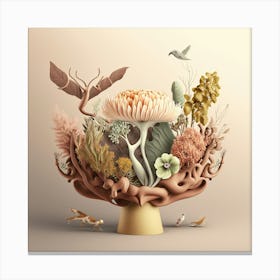 Flora Canvas Print