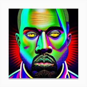 Kanye West Canvas Print