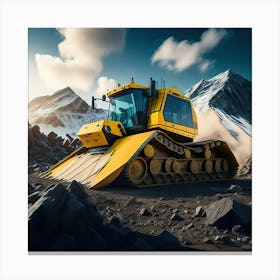 Buldozer Mountain (54) Canvas Print