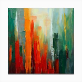 Abstract Cityscape 7 Canvas Print