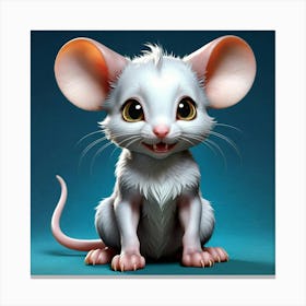 Cute Mouse 1 Canvas Print