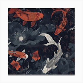 Koi Fish 14 Canvas Print