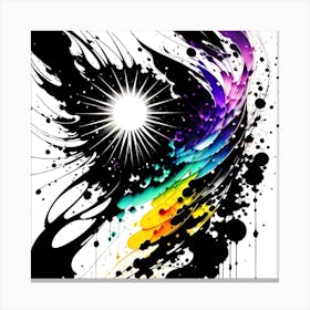 Abstract Abstract Painting Canvas Print