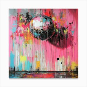 Disco Ball Art 10 Canvas Print