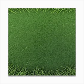 Green Grass Background 1 Canvas Print