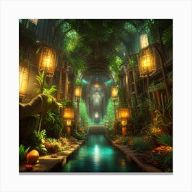 Fairytale Forest Canvas Print