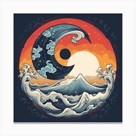 Yin Yang 15 Canvas Print