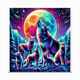 The visceral, instinctual, and deeply spiritual connection to wild wolves #3 Canvas Print