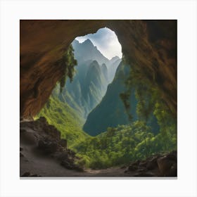 Cave Canvas Print