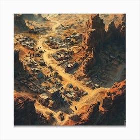 Red Dead Redemption Canvas Print