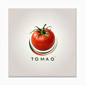 Tomato Logo 4 Canvas Print