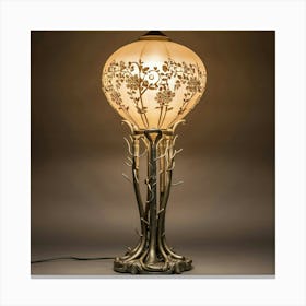 Table Lamp Canvas Print