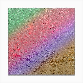 Rainbow2 Aluminum Foil Canvas Print