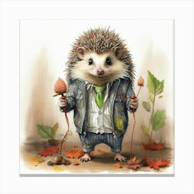 Hedgehog 41 Canvas Print