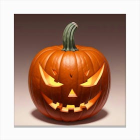 Halloween Pumpkin 4 Canvas Print